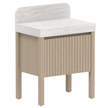 Harper 750mm Freestanding Single Vanity with Solid Surface Countertop